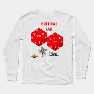 Critical Fail Long Sleeve T-Shirt